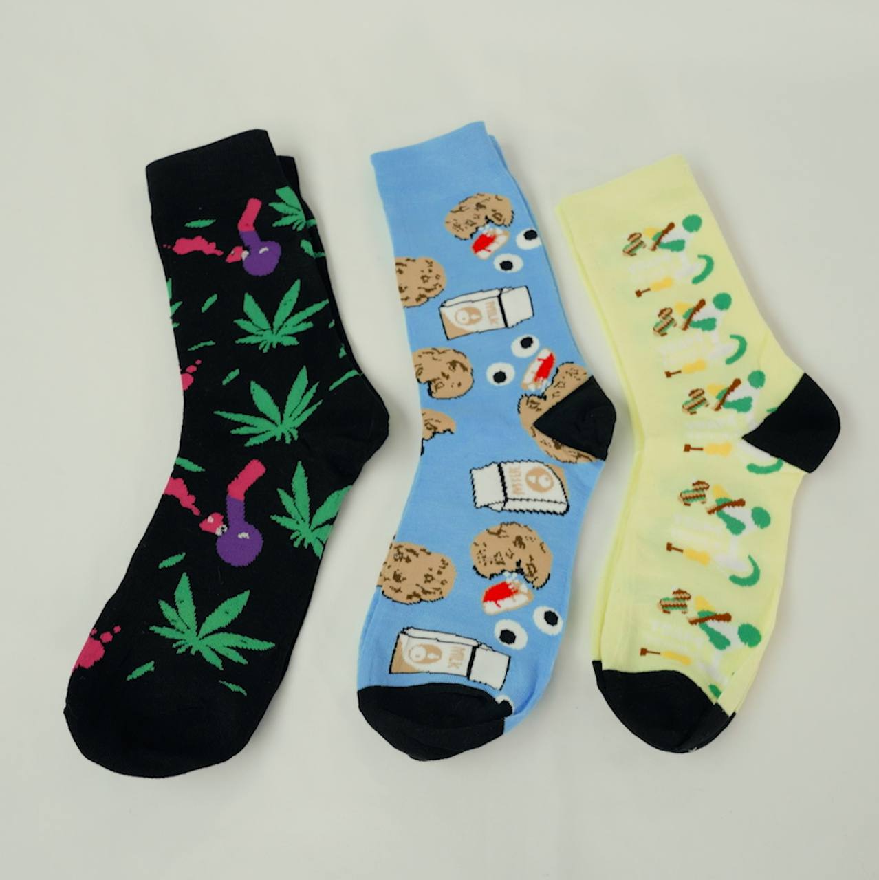 Pack trio medias Locura