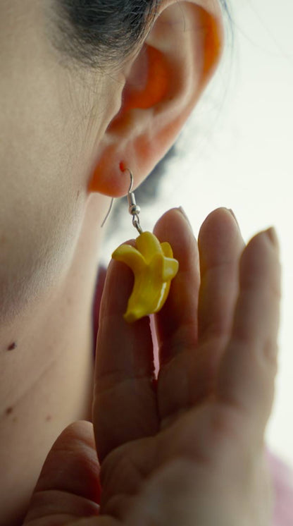 Aretes Bananos